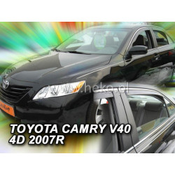 Deflektory TOYOTA Camry V40 4D (+zadné) (2006-2011)