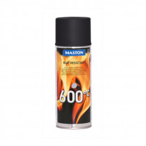 Maston Heatresistant spray 400mml 600°C čierny