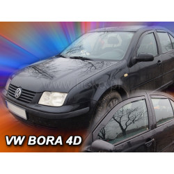 Deflektory VOLKSWAGEN Bora 4D (+zadné) Sedan (1998-2005)