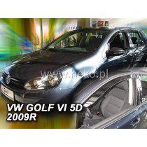 Deflektory VOLKSWAGEN Golf VI 3D (2008-2012)