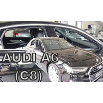 Deflektory AUDI A6 (C8) 4D (+zadné) Sedan (od 2018)