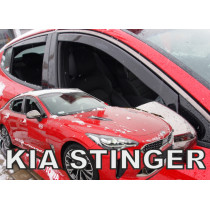 Deflektory KIA Stinger 5D (+zadné) (od 2017)