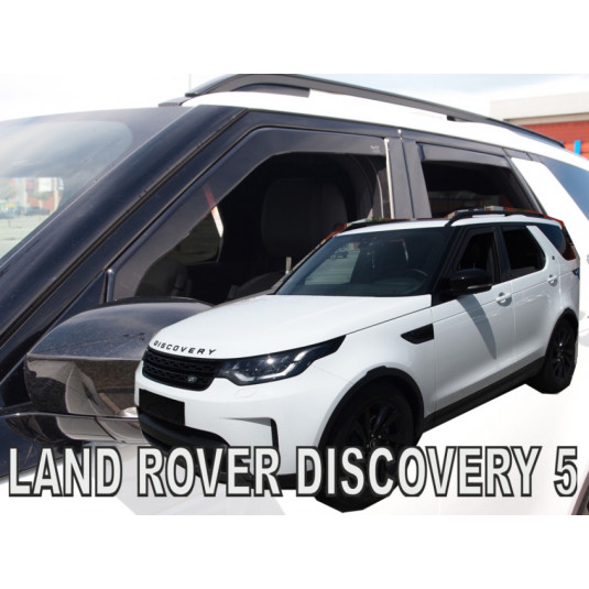 Deflektory LAND ROVER Discovery IV 5D (+zadné) (od 2017)