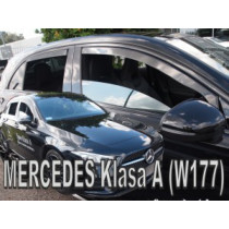 Deflektory MERCEDES A-Class W177 5D (+zadné) (od 2018)