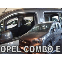 Deflektory OPEL Combo E 4D/5D (+zadné) (od 2018)