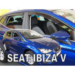 Deflektory SEAT Ibiza V 5D (+zadné) (od 2017)