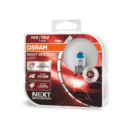 OSRAM H3 Night Breaker LASER BOX 150% - Next generation