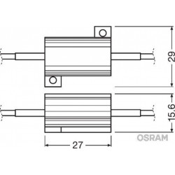 OSRAM CANBUS Control Unit 12V 21W (LEDCBCTRL102) 2ks/bal