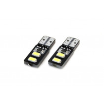 Žiarovky LED CANBUS 4SMD 5730 T10 (W5W) White (2ks)
