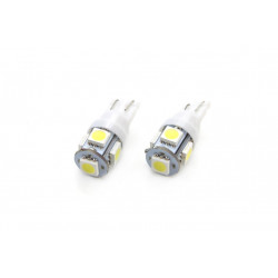 Žiarovky LED STANDARD T10 W5W 5xSMD 5050 12V (2ks)