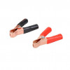 Slúžia na pripojenie spotrebiča. Červený štipec sa pripevní na kladný pól akumulátora (+) a čierny na záporný pól akumulátora (-). Farebne označené štipce. Izolované. Vhodný pre automobilové aj ...