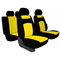 Autopoťahy Classic plus žlto-čierne (frote-textil)
