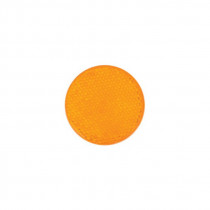 Odrazka UO-60L okrúhle samolepka oranžová