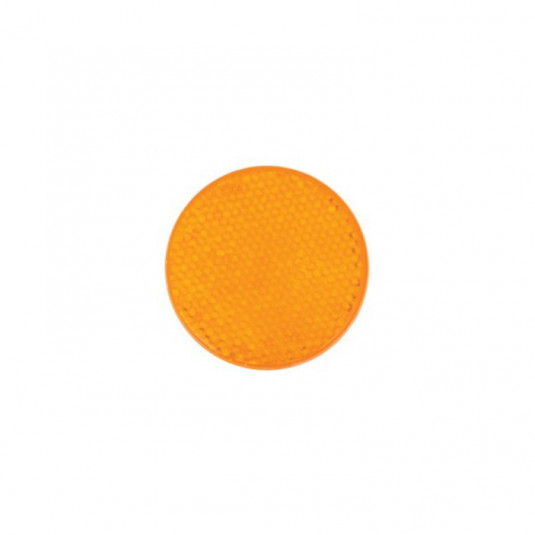 Odrazka UO-60L okrúhle samolepka oranžová
