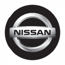 Samolepky živicové 3D Nissan 4ks