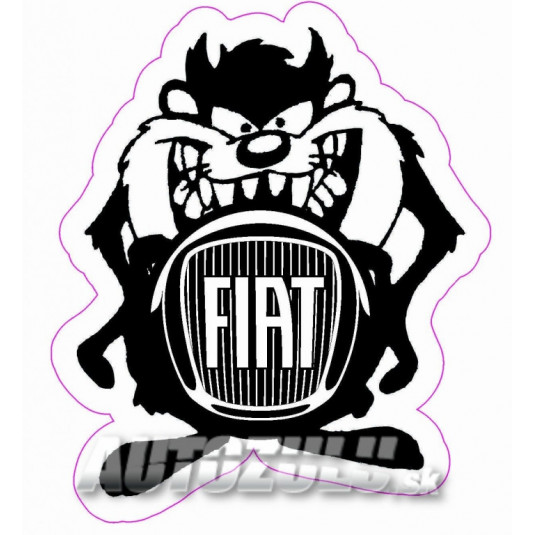 Samolepka Taz Fiat
