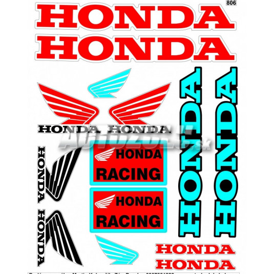 Samolepka set Honda