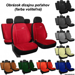 Poťahy pre AUDI A3 športové sedačky 8L (1996-2003) Comfort (Alcantara)