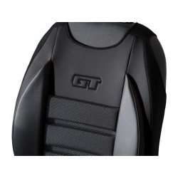 GT ergonomické čierne tričko