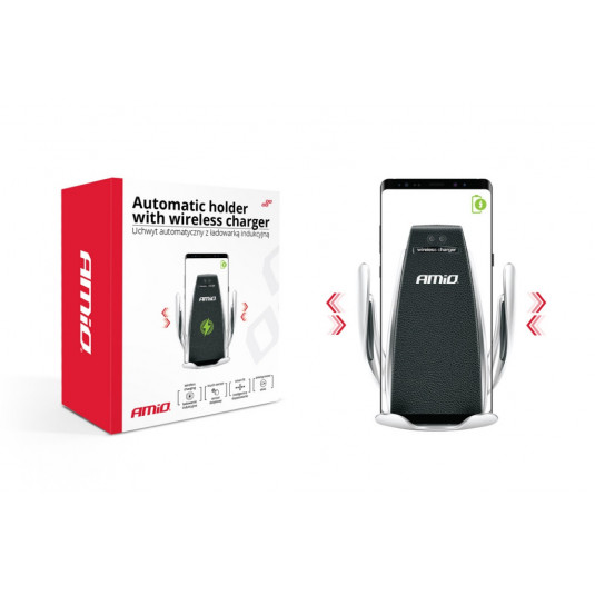 Automatický držiak telefónu s bezdrôtovým indukčným nabíjaním PHW-01