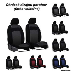 Poťahy pre VOLKSWAGEN CADDY 1+1 (2004-2015) VIP-B3 (textil)