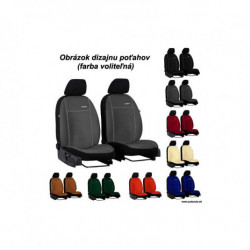 Poťahy pre NISSAN Interstar 1+1 II (2006-2011) Comfort (Alcantara)