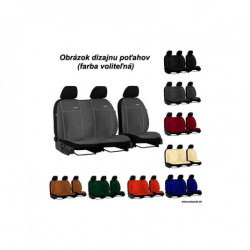 Poťahy pre NISSAN Interstar 2+1 II (2006-2011) Comfort (Alcantara)