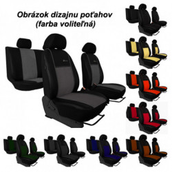 Poťahy pre HYUNDAI Kona (od 2017-2023) Exclusive Alcantara (Alcantara-koža)
