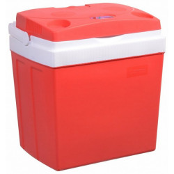 Chladiaci box 30litrů RED 220 / 12V displej s teplotou + ohrev