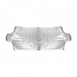 Clona univerzálna strieborná ZIMA/LETO- 250x90cm