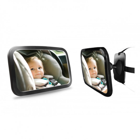 Zrkadlo na pozorovanie dieťaťa v aute. Rozmer 29x19cm