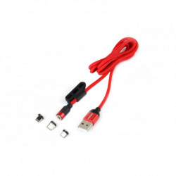 Multikábel USB Lightning/USB C/micro USB 100cm UC-08