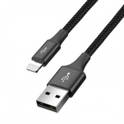 USB kábel BASEUS Fast 4v1 Lightning / Micro 3,5A 1,2 m čierny