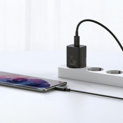 Nabíjačka USB-C Baseus Mini Power Delivery 25W s káblom USB-C 100 cm