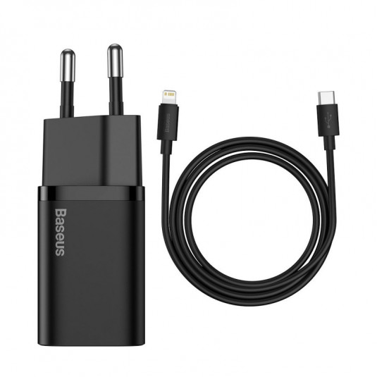 Nabíjačka USB-C Baseus Super Si Quick Charger 1C 20W s káblom Lightning 100 cm