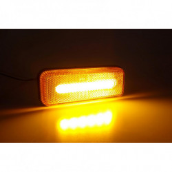 Svetlo obrysové oranžové - obdĺžnikové LED- OM-02-O