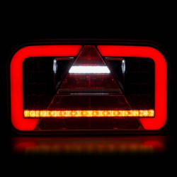 Svetlo zadné združené LED dynamické ĽAVÉ RCL-03-L
