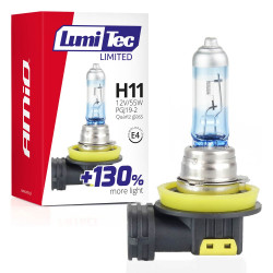 Halogénová žiarovka H11 12V 55W LumiTec LIMITED +130%