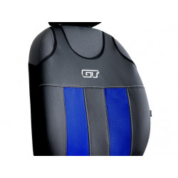 Autotričká GT modro-čierne (koža) 2ks