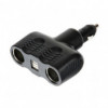 Zástrčka zapaľovača - rozdvojka 12/24 V + USB pre napájanie automobilových doplnkov s dvoma 12/24 V výstupmi a dvoma USB portmi. Vhodné pre zásuvky zapaľovača 12/24 V pri napájaní navigácie, nabíjačiek a menších spotrebičov.