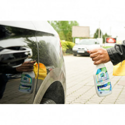 HAPPY GLOBIE - leštenie a umývanie auta bez vody + mikrovláknová utierka 2ks