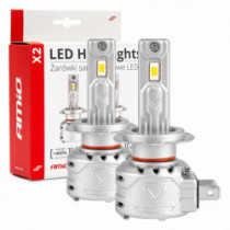LED žiarovky hlavného svietenia H7 X2 Series AMiO (+canbus)