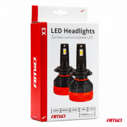 LED žiarovky hlavného svietenia H1 X3 Series AMiO (+canbus)