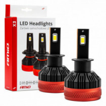 LED žiarovky hlavného svietenia H3 X3 Series AMiO (+canbus)