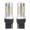 Rozmer: - 56/18mm (d/š) Farba - 5600 K LED dióda - 24 x 3030 Spotreba energie - 6,2W Napätie - 12/24V Typ rozhrania: T20 7440 WY21W 