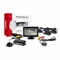 Asistenty parkovania TFT01 4,3 s kamerou HD-307-IR 4-senzorové čierne Truck