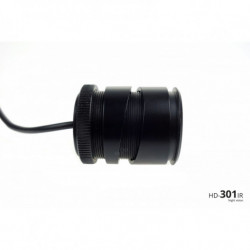 Asistenty parkovania TFT02 4,3 s kamerou HD-301-IR 4-senzorové čierne vnútorné