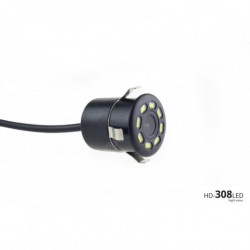 Asistenty parkovania TFT02 4,3” s kamerou HD-308-LED 4-senzorové, čierne