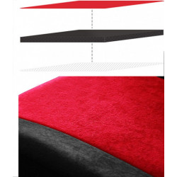 Výpredaj - Predné poťahy pre SUZUKI GRAND VITARA II (2005-2014) Elegance (velour-velour) čierno-čierne