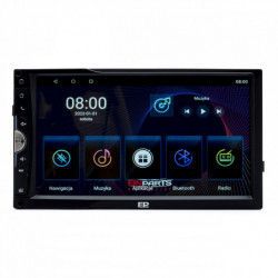 Autorádio premium 2-din 7'' gps usb 2gb